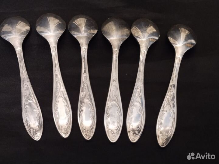 Ложки кофейные, чайные мельхиоровые времён СССР