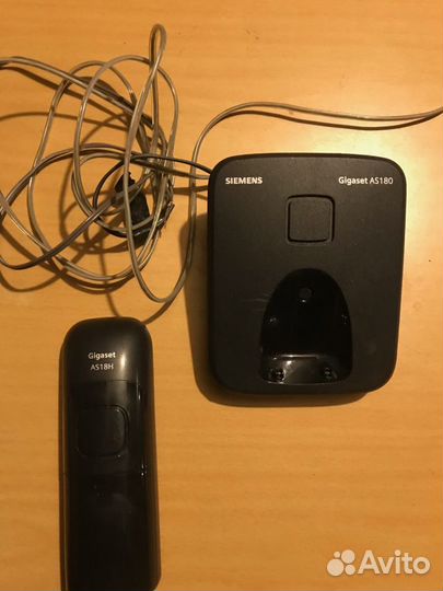 Радиотелефон Siemens Gigaset AS180 (dect)