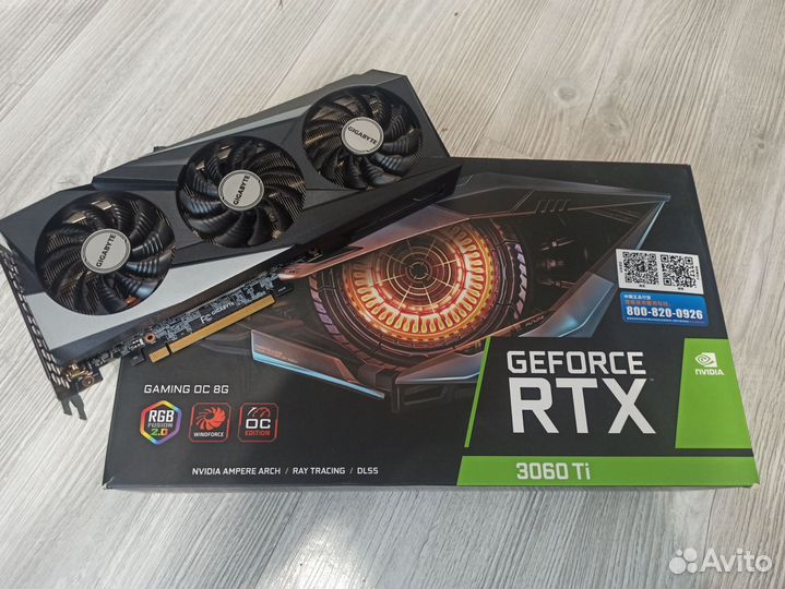 Видеокарта rtx 3060ti gigabyte