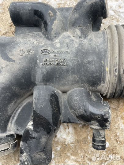 Воздуховод range rover 4.2 l322