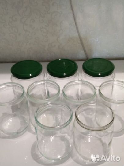 Стеклянные банки 0,7и 1 литр