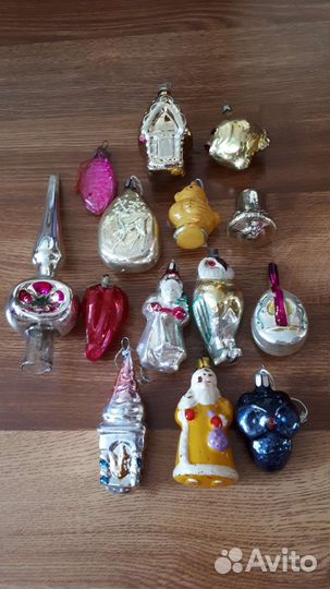 Елочные игрушки СССР