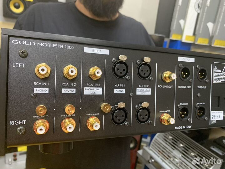 Фонокорректор gold note PH-1000