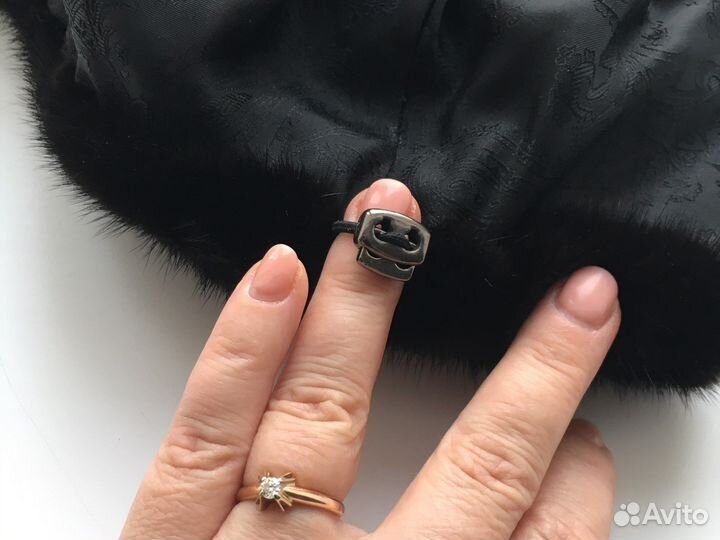 Шапка норковая женская