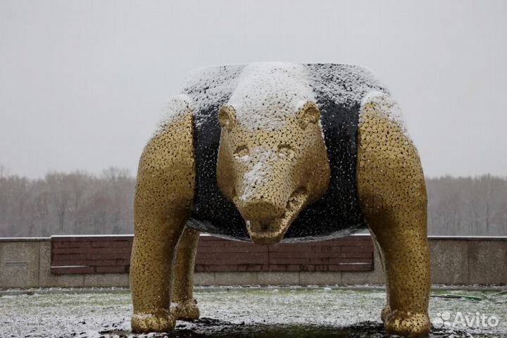 Скульптура из металла. Маф