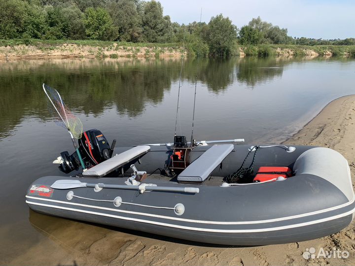 Лодка пвх Таймень lx 3600 нднд с мотором hdx 9.9