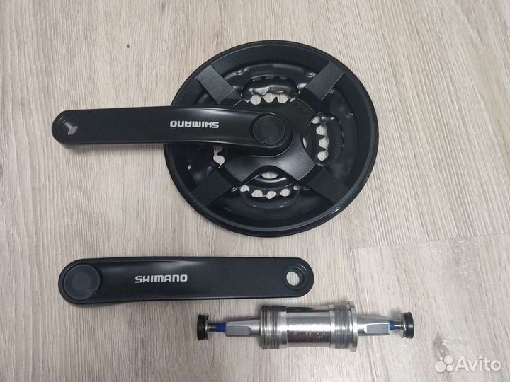 Переключатели, система шатунов,каретка, звезда 53Т