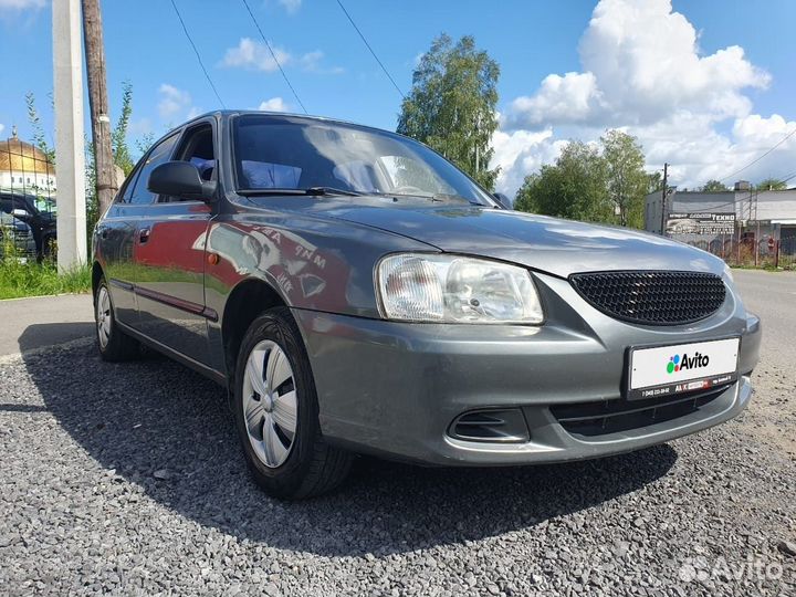 Hyundai Accent 1.5 МТ, 2007, 176 000 км