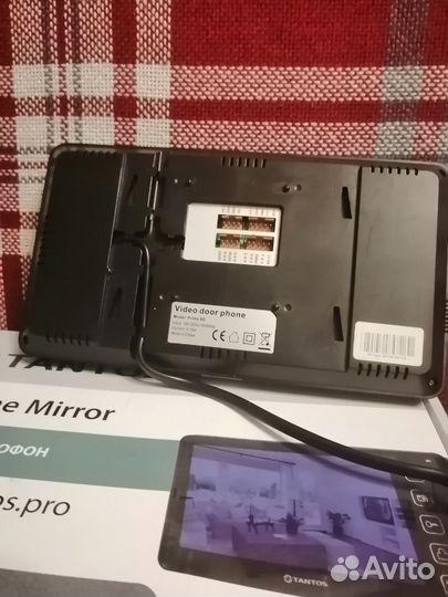 Видеодомофон Tantos Prime SD Mirror + панель Walle