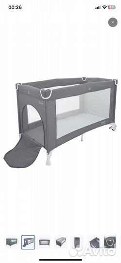 Манеж indigo +матрас