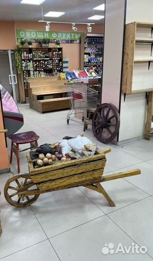 Декоративная телега