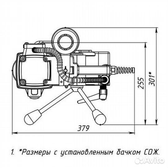 Магнитный сверлильный станок Хайтек mbsr-100