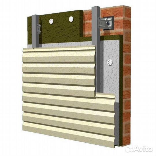 Фасадный Г- образный профиль