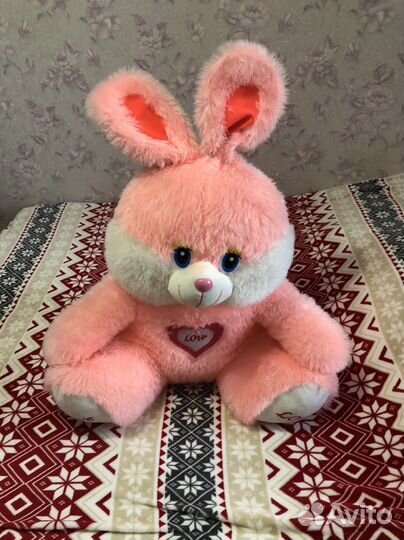 Мягкая игрушка заяц