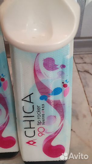 Горные лыжи детские 90 комплект