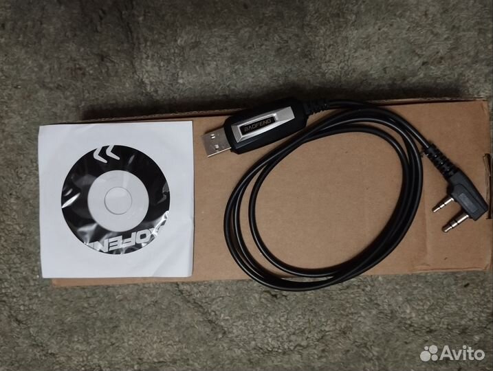 Кабель для программирования рации программатор