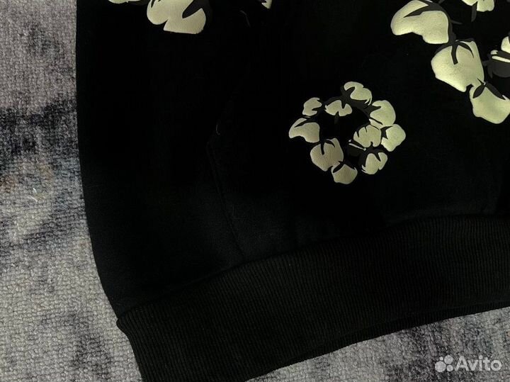 Худи denim tears x travis scott