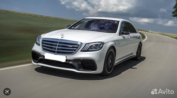 Обвес s63 рестайлинг на мерседес w222