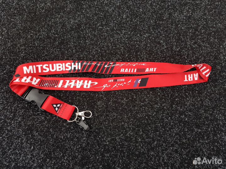 Шнурок Mitsubishi (Красный)