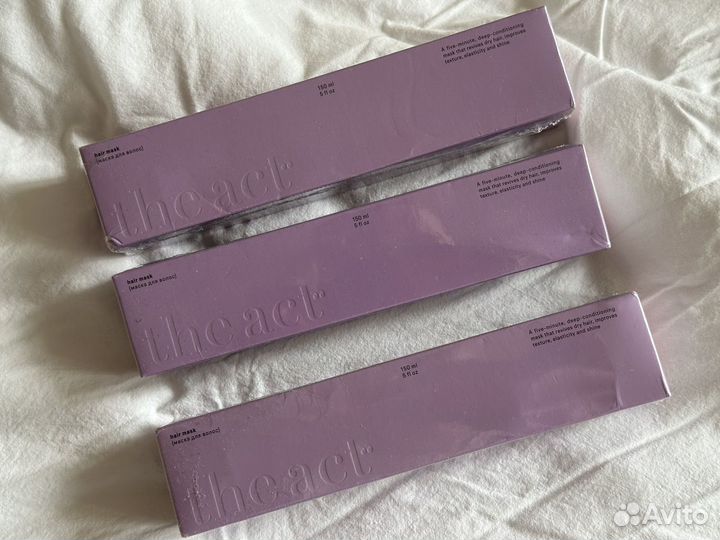 Маска для волос the act