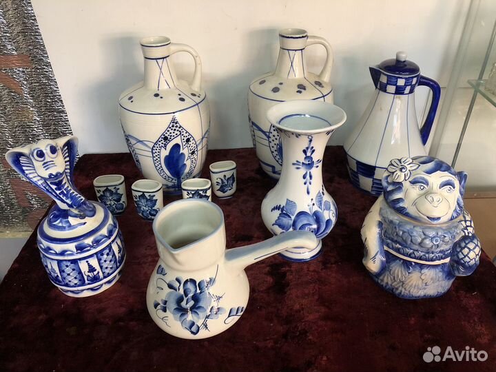 Гжель Предметы