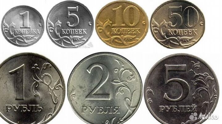 Монеты современной погодовки