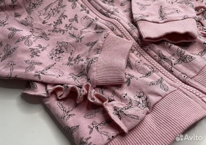 Кофта на молнии/худи/толстовка для девочки