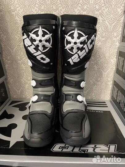 Мотоботы RYO Racing MX6 Enduro, черный / серый