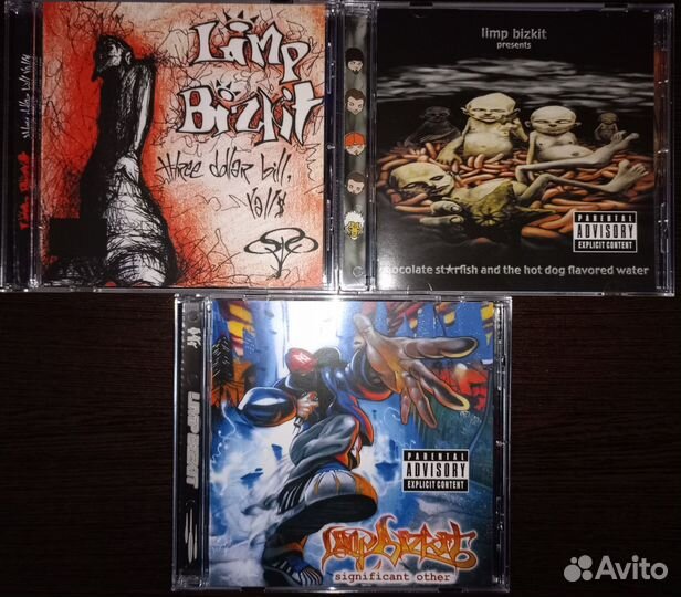 Limp Bizkit, CD, Сд диски