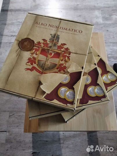 Альбомы Альбо Нумисматико для монет РСФСР, СССР