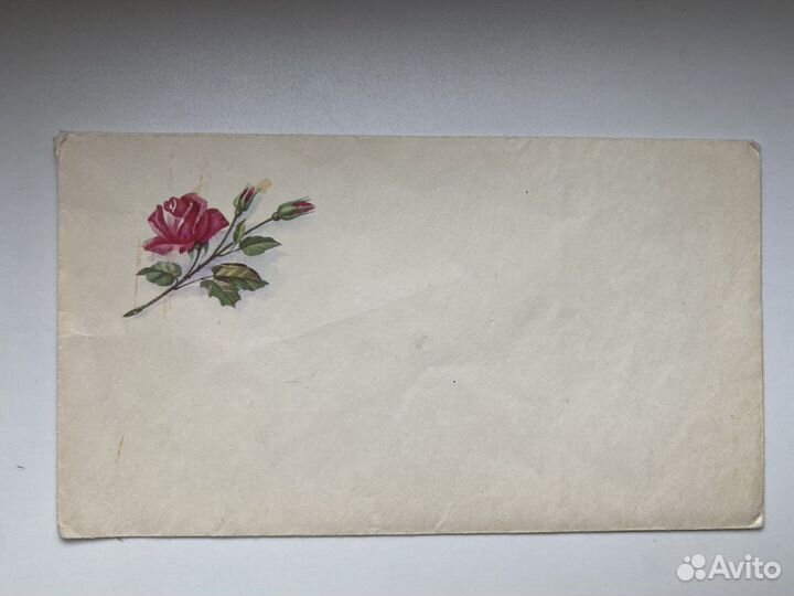 Конверт Роза винтаж
