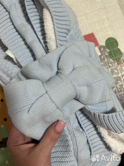 Конверт на выписку вязаный