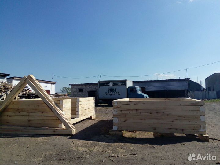 Срубы из Осины для бани