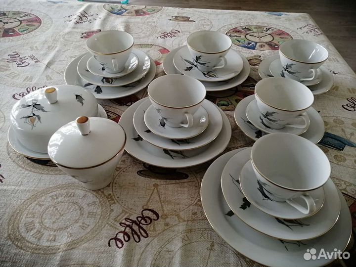 Набор столовой посуды, чайный сервиз