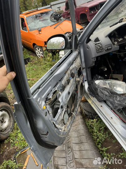 Дверь передняя левая hyundai accent