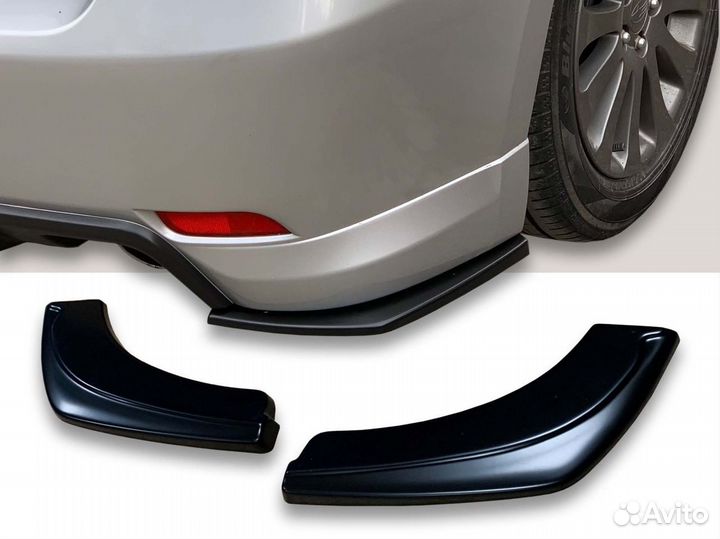 Задние сплиттеры для Subaru Impreza GH WRX 07-12