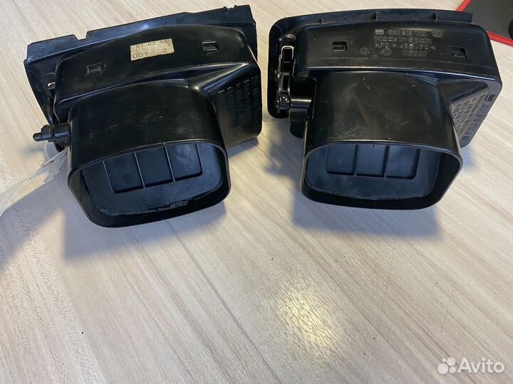 Дефлекторы обдува салона Vw polo 3