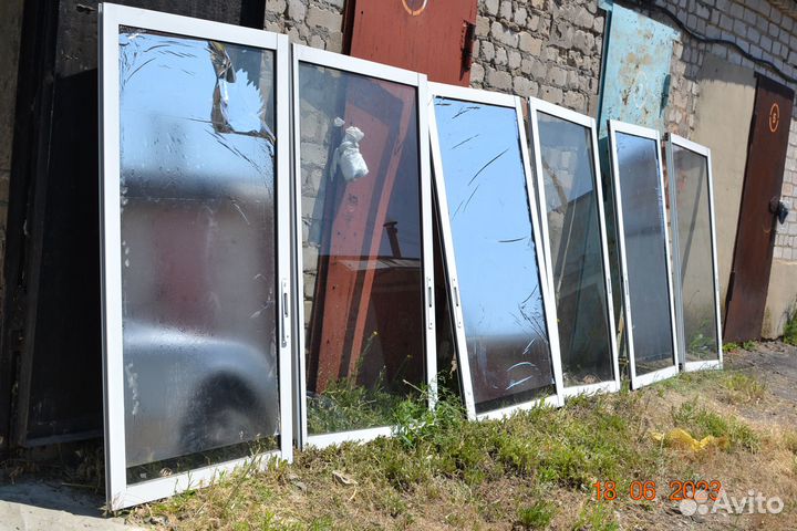 Алюминиевые окна бу