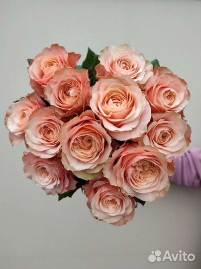 Цветы розы букет