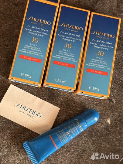 Shiseido Солнцезащитный блеск для губ