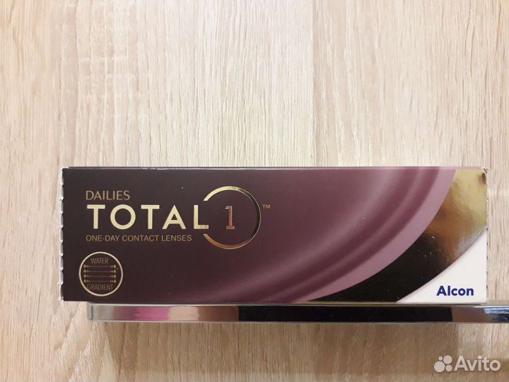 Dailies alcon total 1 однодневные линзы -5,25