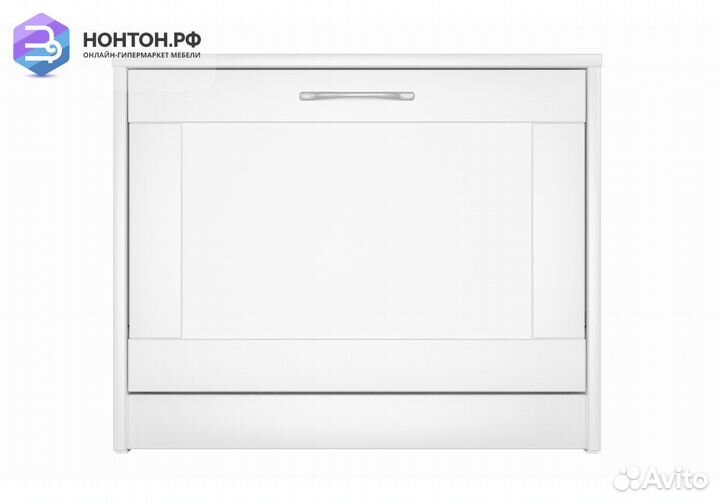 Тумба для обуви Сириус 1 ячейка белая