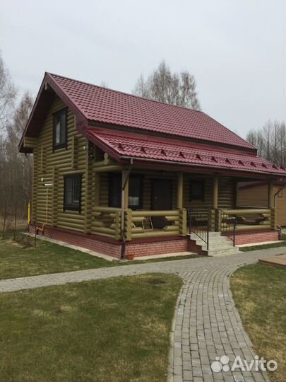 Конопатка шлифовка сруба