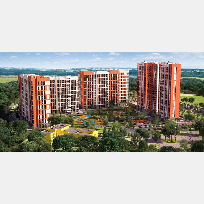 1-к. квартира, 44,9 м², 1/22 эт.