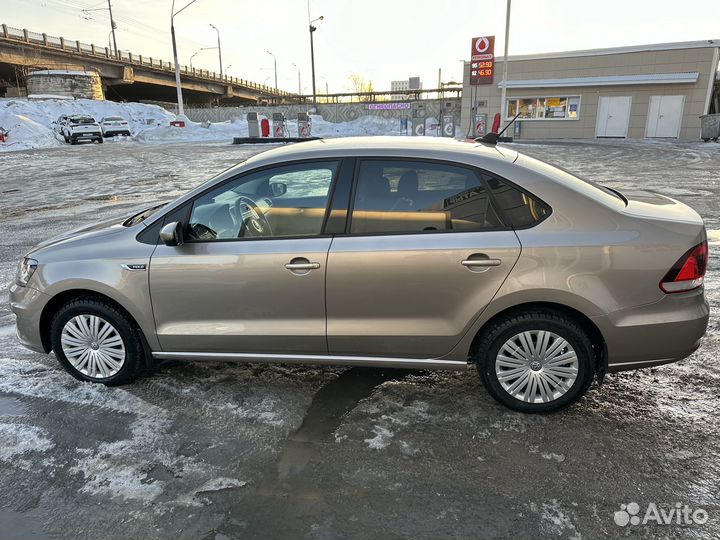Volkswagen Polo 1.6 AT, 2018, 99 000 км