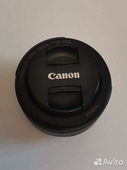 Объектив Canon 50mm f/1.8 stm