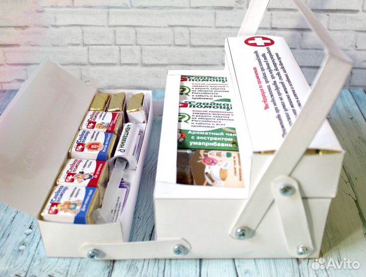 Сладкая аптечка, прикольные подарки