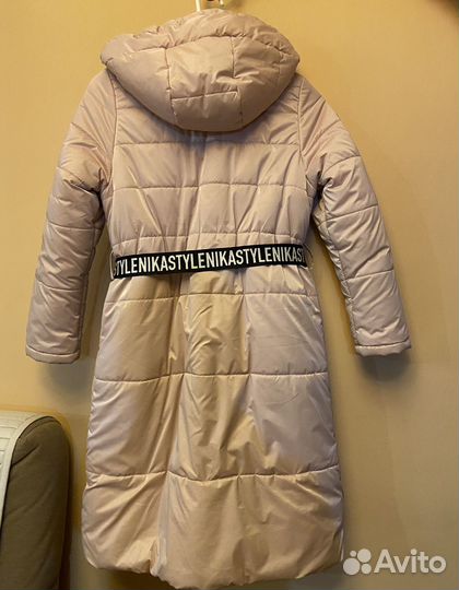 Пальто детское для девочки,зимнее