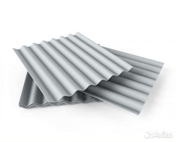 Шифер волновой и плоский