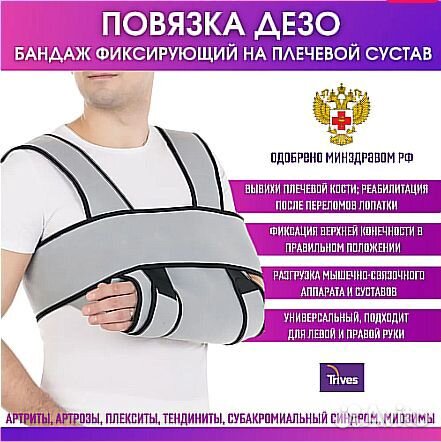 Повязка Дезо Trives, бандаж медицинский фиксирующи